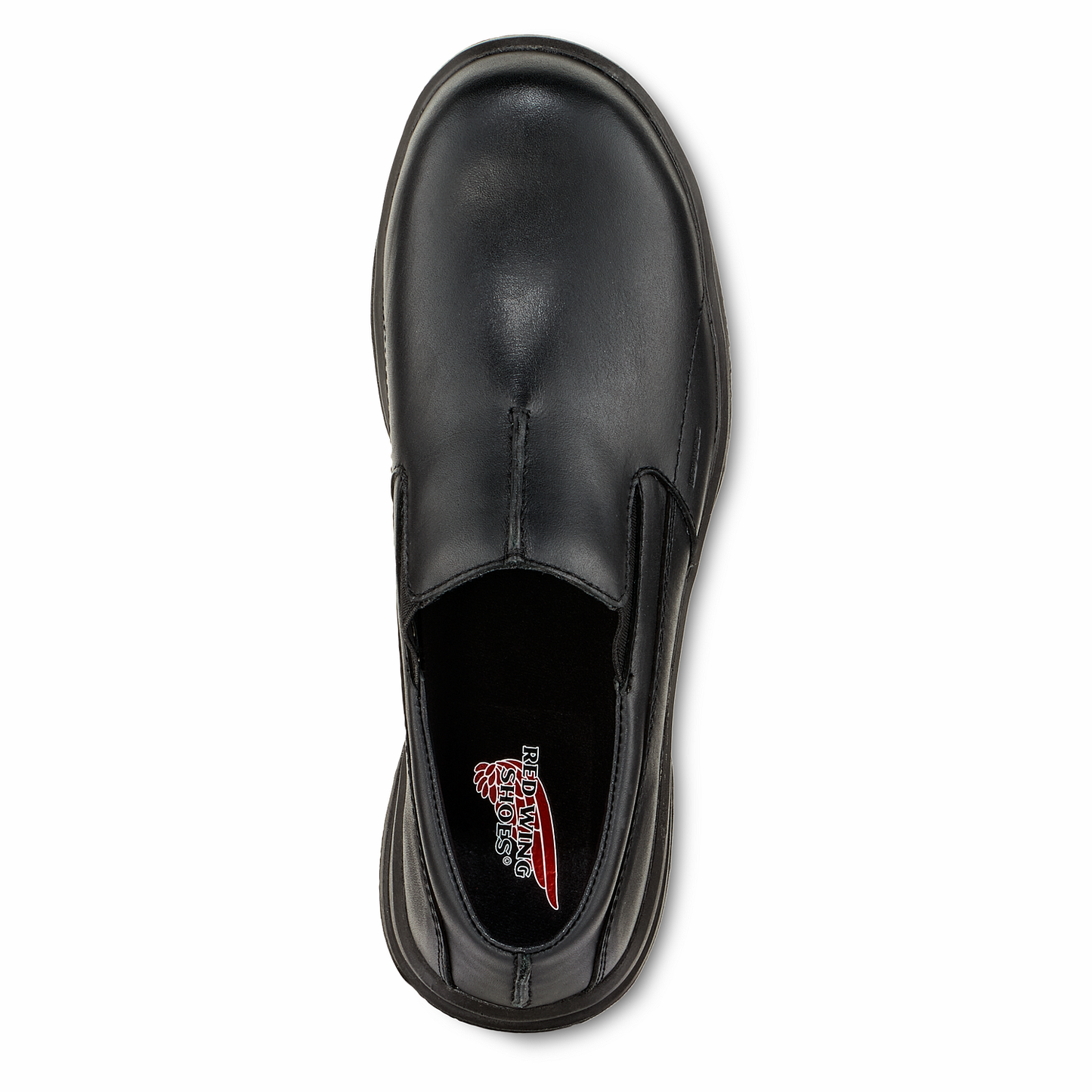RED WING 6646 BLACK LOW CUT SLIP ON SAFETY SHOE