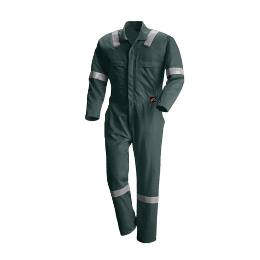 Red Wing 61615 Dark Green FR Coverall Daletec — Flame Resistant, Reflective Tape, Red Wing Logo, Malaysia