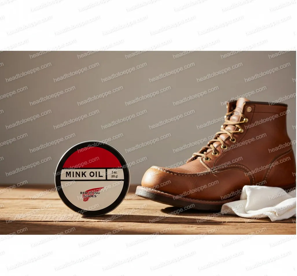 Red Wing 97105 Mink Oil with Red Wing Leather Boot — Boot Care Conditioner, Malaysia