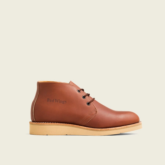 Red Wing 595 Traction Tred chukka Oro Legacy amber leather work boot lateral view Malaysia