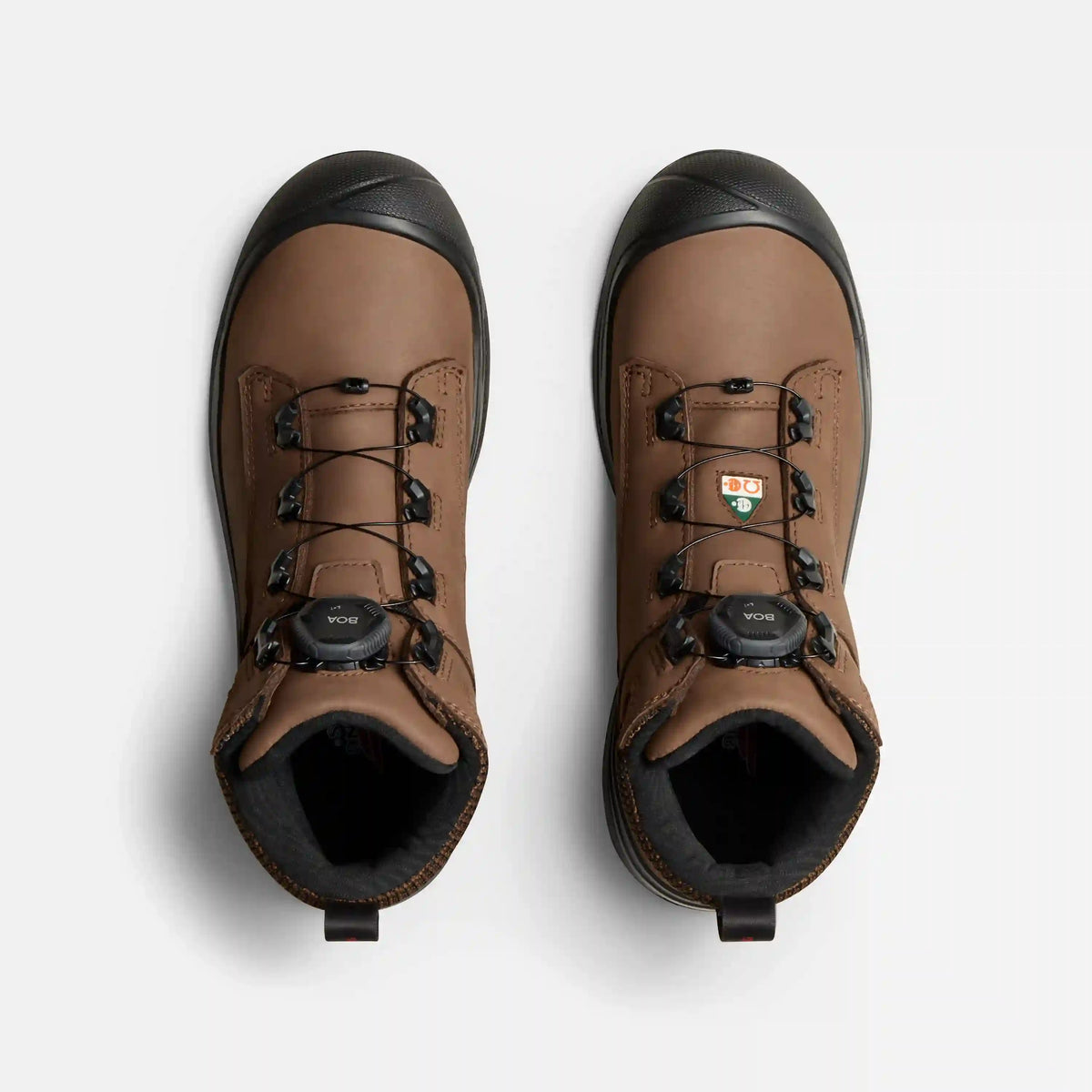 Red Wing 3038 VersaPro Women's Waterproof Safety Boot BOA Fit System Top View CSA Certified