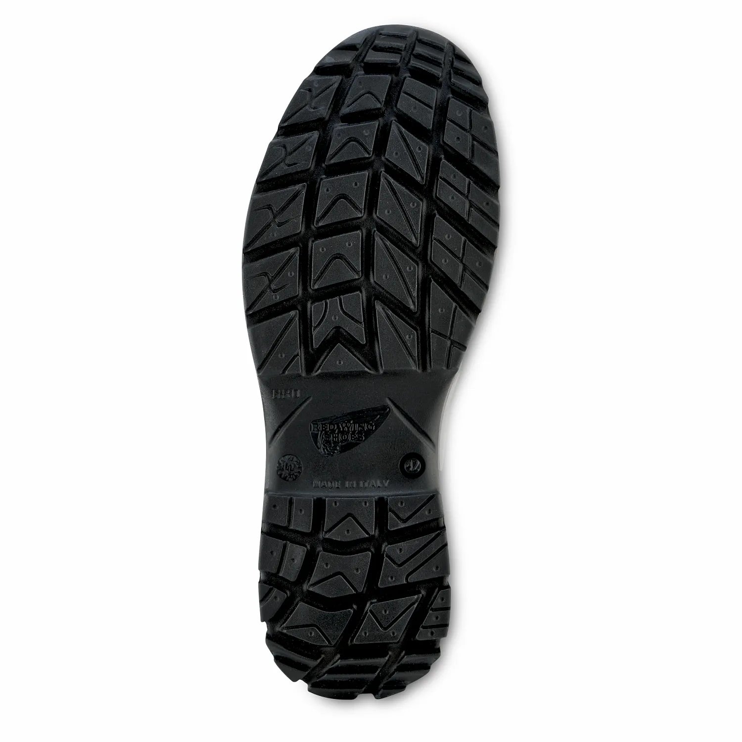 Red Wing 3228 PetroKing Safety Boot — Outsole Tread Pattern, Oil-Resistant, Made in Italy