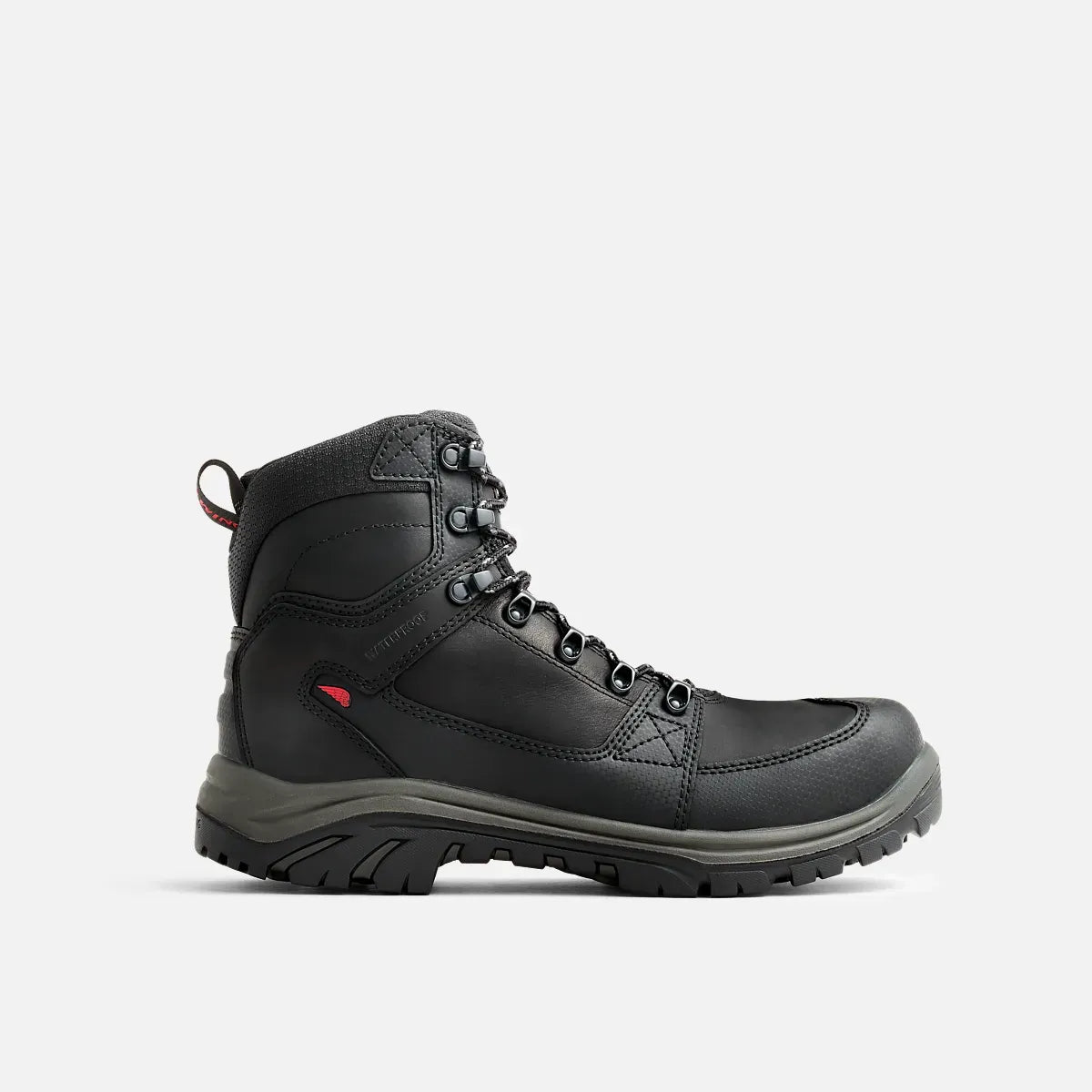 Red Wing 3532 Tradesman 6-Inch Safety Boot — Black Leather, Composite Toe, Waterproof, Lace-Up