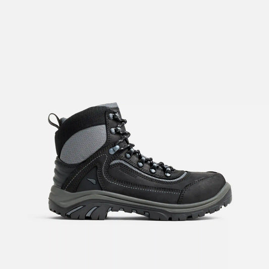 Red Wing 3542 Tradeswoman 6-Inch Women's Safety Boot — Black Nubuck, Non-Metallic Toe, Waterproof