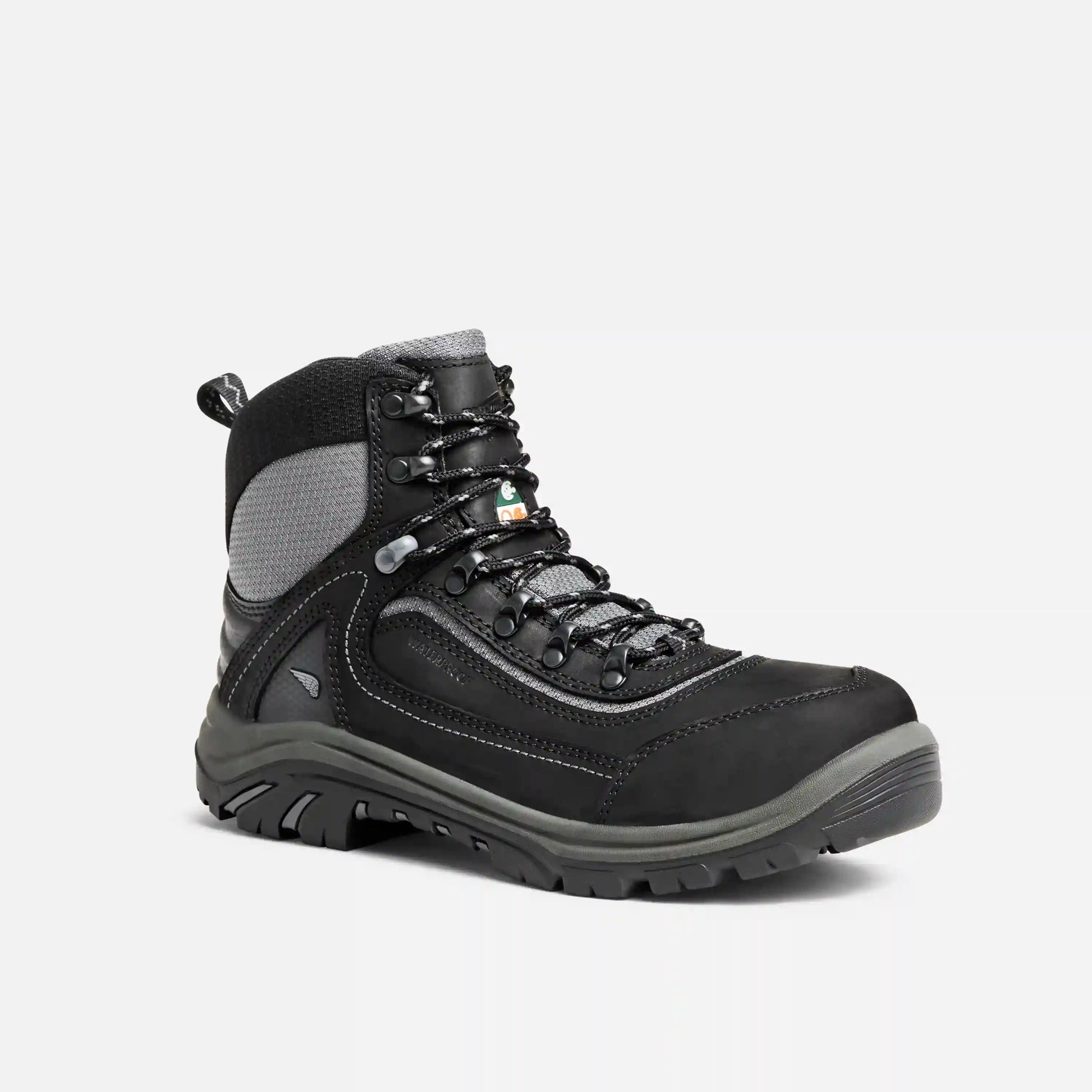 Red Wing 3542 Tradeswoman Safety Boot — Front 3/4 View, Women's Fit, EH Rated