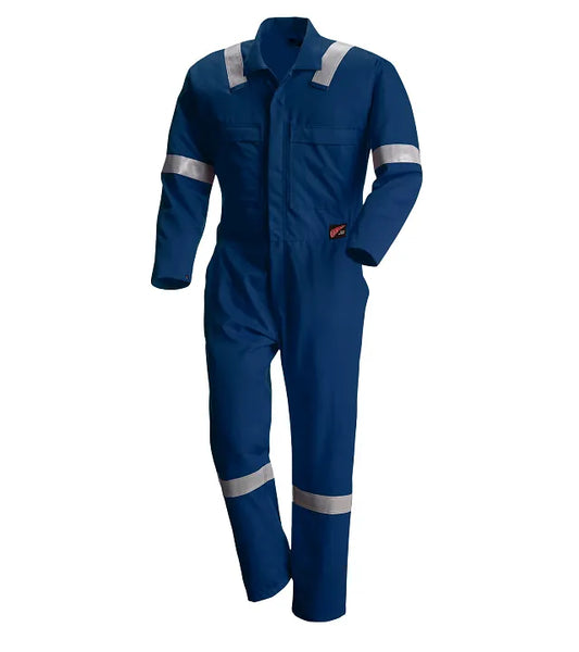 Red Wing 61615 Navy Blue FR Coverall Daletec — Flame Resistant, Reflective Tape, Red Wing Logo, Malaysia