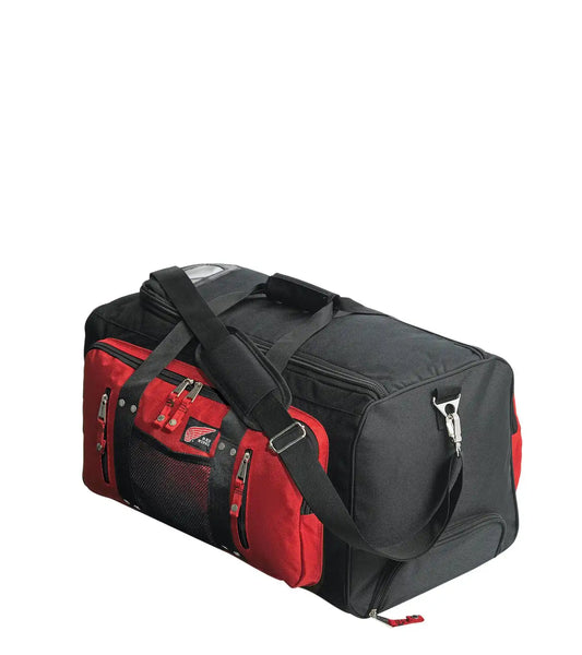 Red Wing 69101 Small Offshore Bag — Front View, Ballistic Nylon, Red Wing Logo, Black & Red