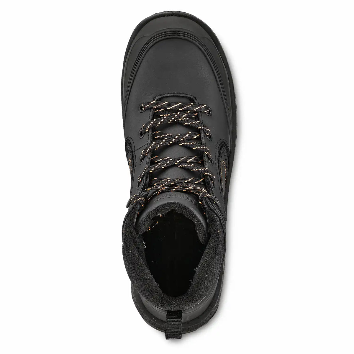 Worx by Red Wing 5540 E-Force 6-inch black safety boot top view lace-up collar Malaysia